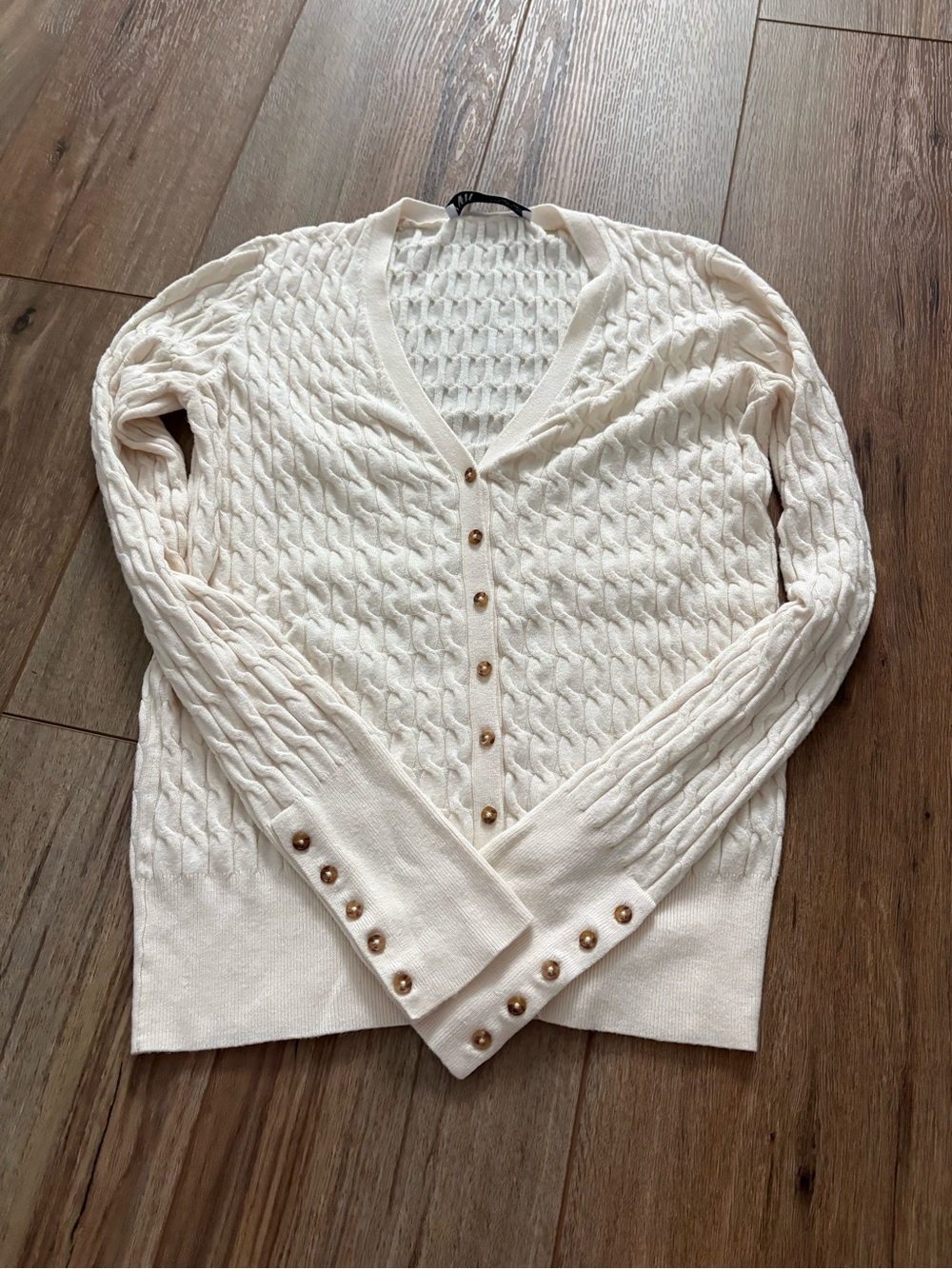 Zara Button Sweater